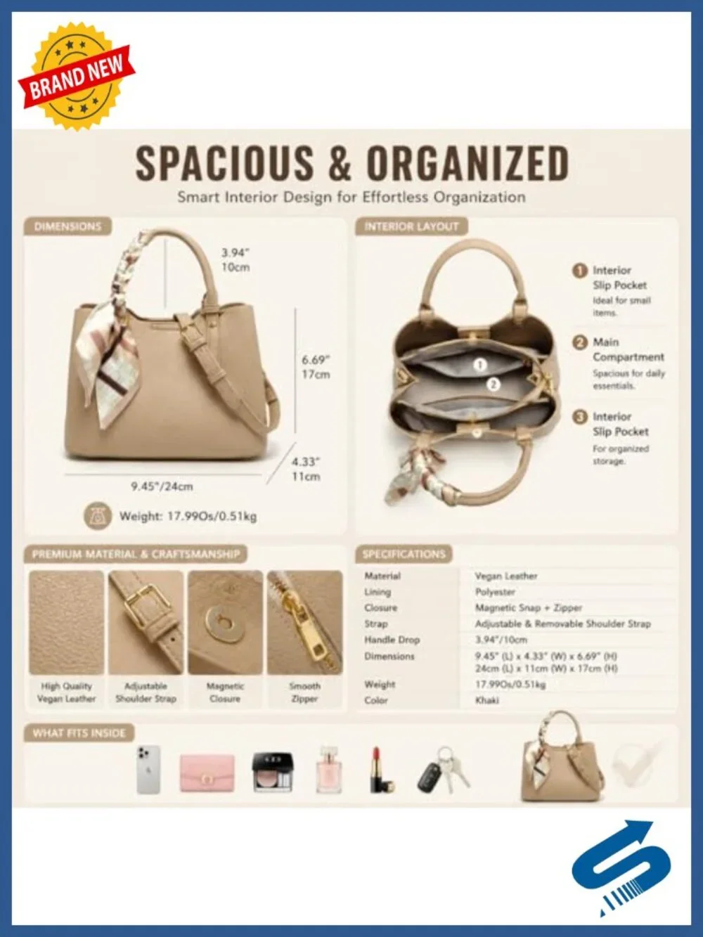 Faux Leather Top Handle Bucket Bag with Scarf Detail Crossbody